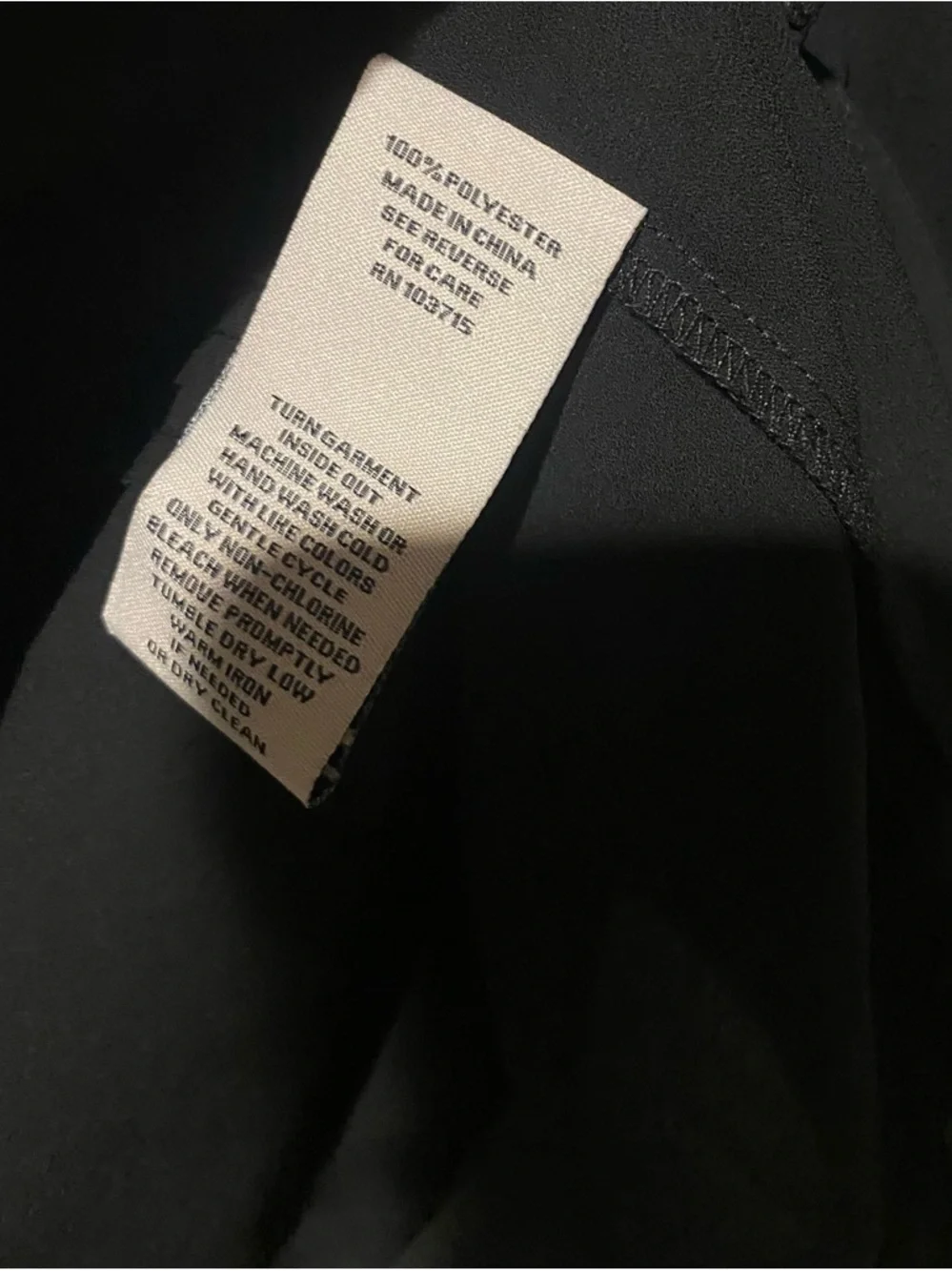 Nanette Lepore Black Button-Front Blouse - Picture 6 of 8